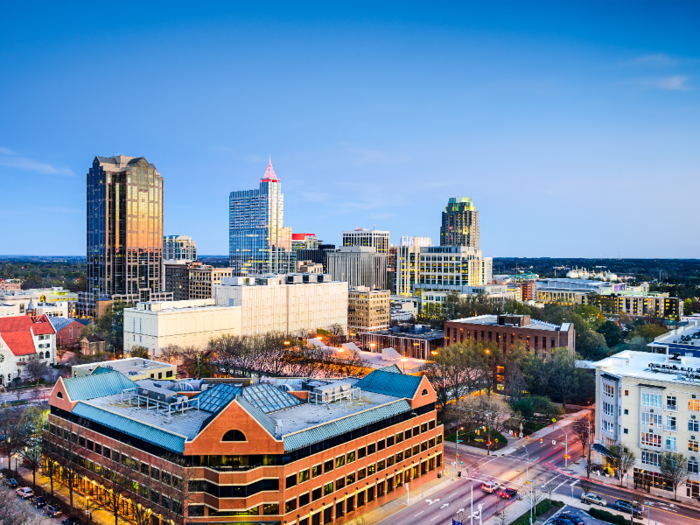 5. Raleigh, North Carolina