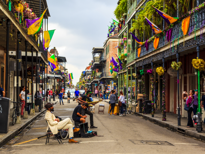 9. New Orleans, Louisiana