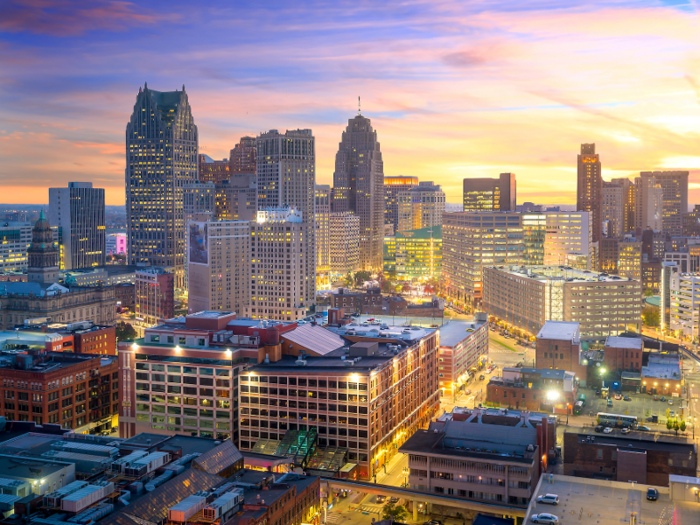 5. Detroit, Michigan