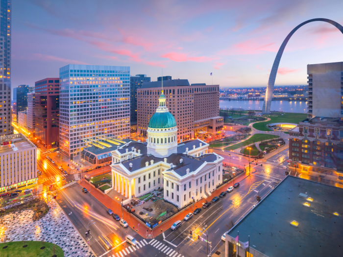 24. St. Louis, Missouri