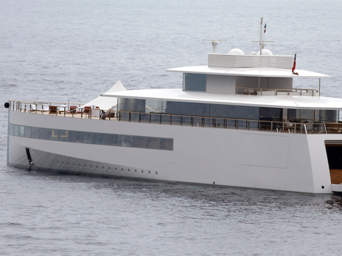 Seven iMacs are used to help control the Venus, the 256-foot yacht commissioned by late Apple CEO Steve Jobs for $129 million. The glass exterior of the vessel was designed to resemble a Mac store.