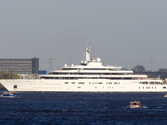 On the pricier end of the spectrum, Russian billionaire Roman Abramovich spent $500 million on the 533-foot Eclipse.