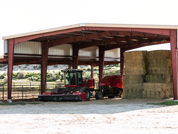 The fully-functioning ranch will be sold with all of its equipment and machinery included.