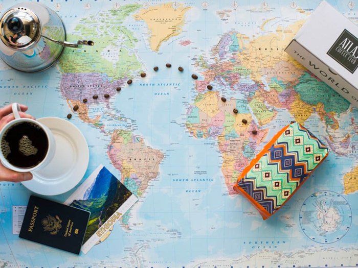 Atlas Coffee Club: the ability to travel the world, one cup of coffee at a time