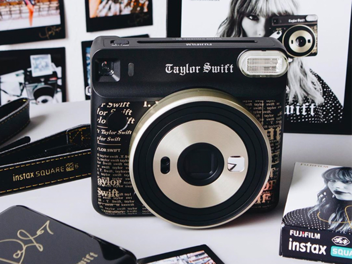 A limited-edition Taylor Swift instant camera