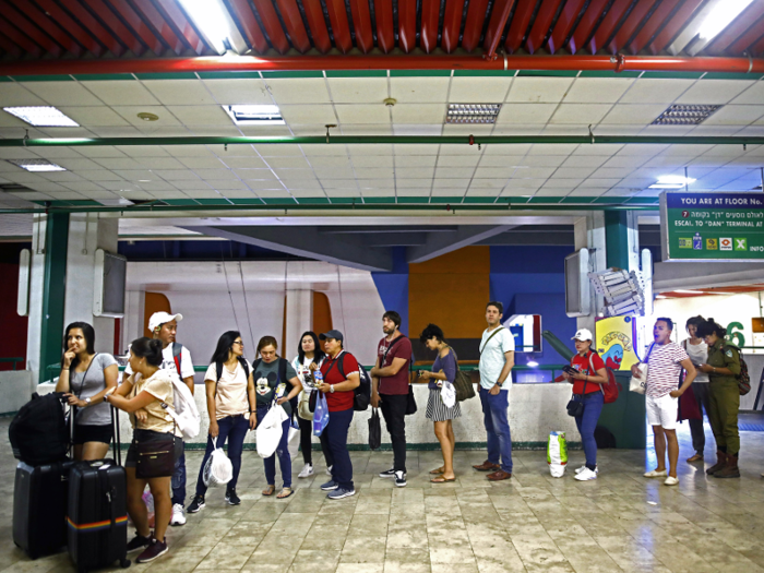 ... lies the Tel Aviv New Central Bus Station. It opened in 1993 on the outskirts of Nave Sha