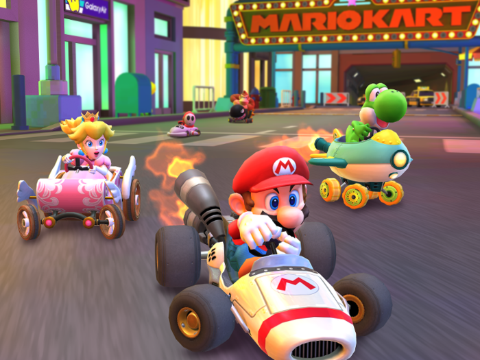 Multiplayer will be added to Mario Kart Tour in a future update, so for now you