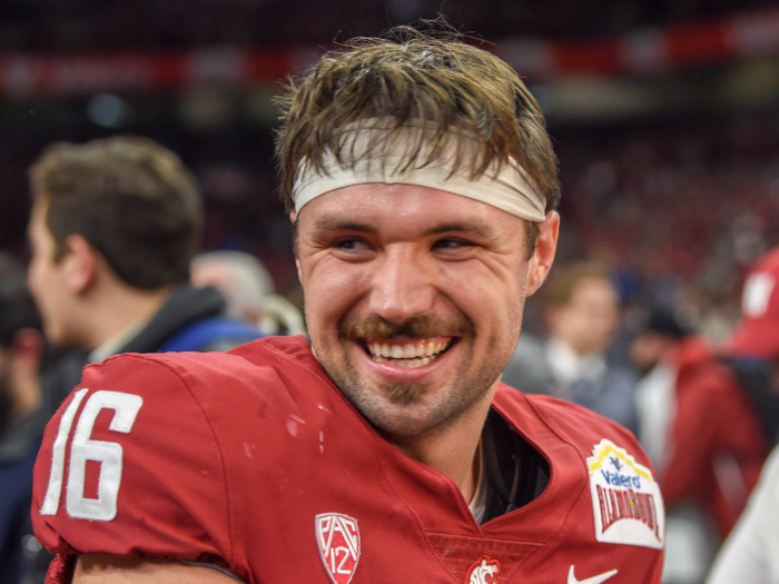 His teammates revealed that Minshew has a thing for naked calisthenics in the locker room.