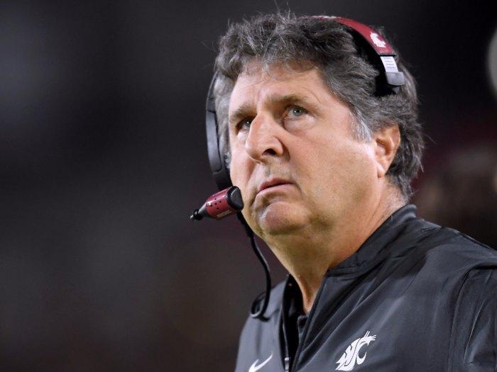 However, Washington State head coach Mike Leach instead called Minshew and made him an offer: "Do you want to come lead the country in passing?"