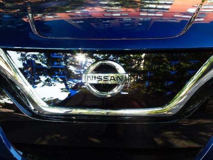 And of course the Leaf wears its Nissan badge proudly.