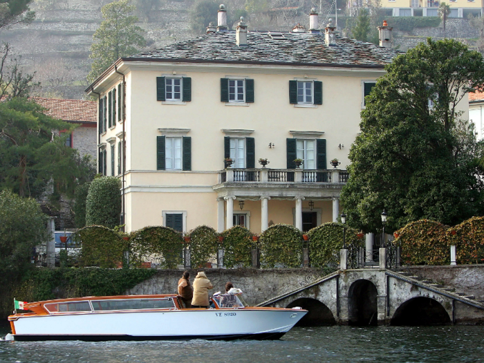 Clooney has owned a $13 million villa in the Italian town of Laglio since 2002 and was even made an honorary citizen in the neighboring town of Como.