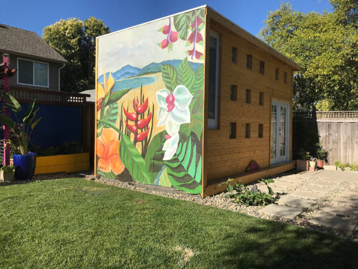 9. A south San Jose tiny home is modern and artsy.