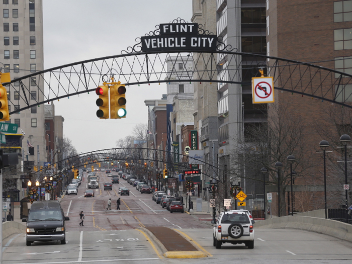 7. Flint, Michigan