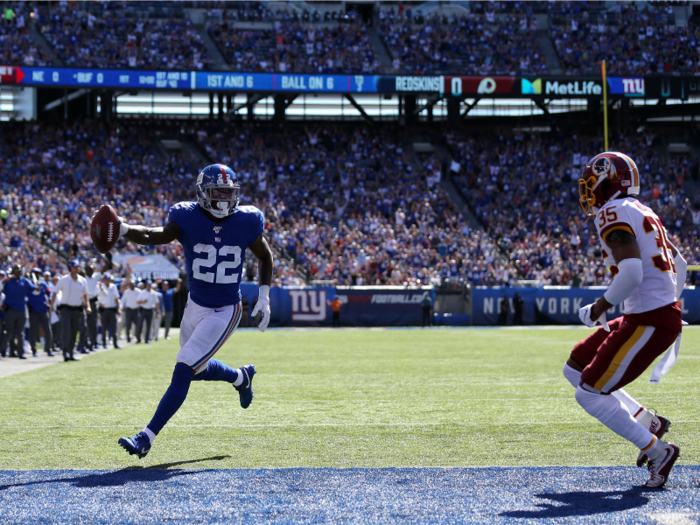 Wayne Gallman, RB, New York Giants