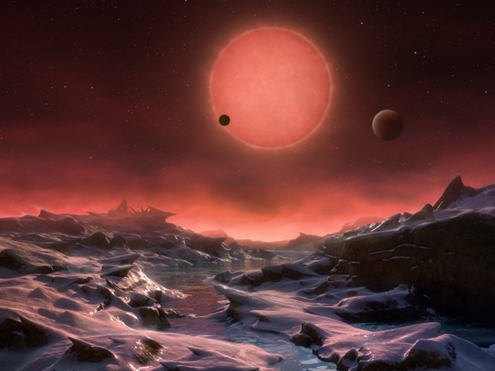 Last year, a team of researchers modeled the potential climates of the TRAPPIST-1 planets.