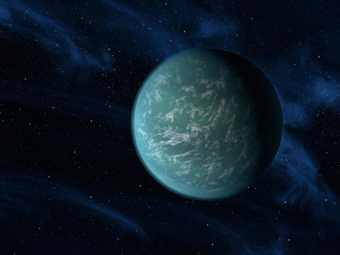 Other exoplanets could hold water, too, but more research is needed to find out for sure. Kepler-22b, for example, could be an ocean world with 60-degree-Fahrenheit temperatures.