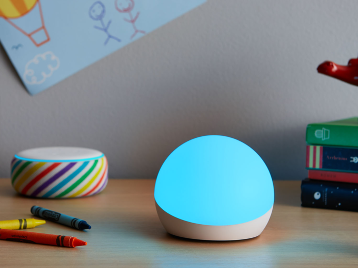 The new $30 Echo Glow is essentially a night light, except it can pair with Alexa. The Echo Glow is intended for kids and doesn