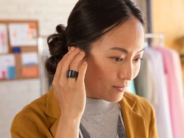 Amazon also announced the Echo Loop, a titanium ring that "discreetly" vibrates with notifications. Alexa is awakened with the press of a button on the ring, and can hear and respond to your voice commands with "the smallest speaker ever on an Echo device."