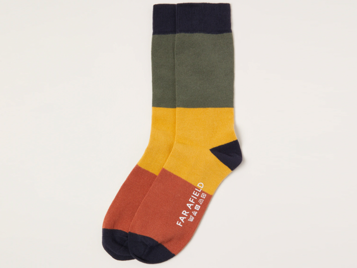 A pair of supportive and stylish socks