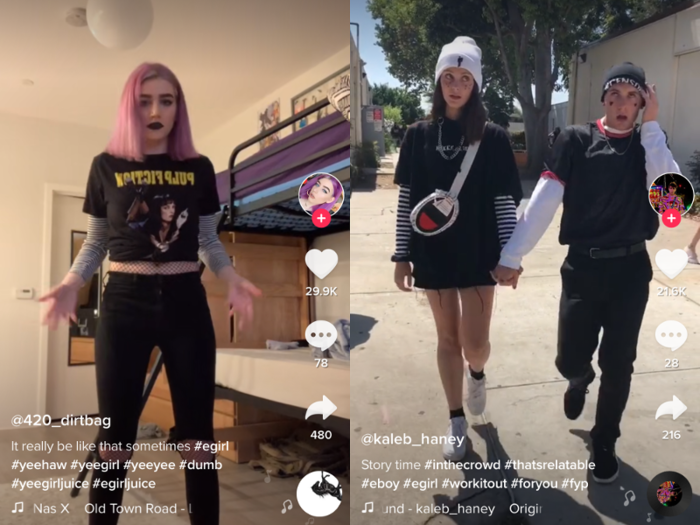 Ultimately, the e-girl and the e-boy are the anti-influencers. "Scene girls and emo girls were a counter to the preppy, Juicy Couture look of the era (see: Paris Hilton) the way egirls may be a counter to the polished, Facetuned Instagram influencer," BuzzFeed wrote about e-girls in February.