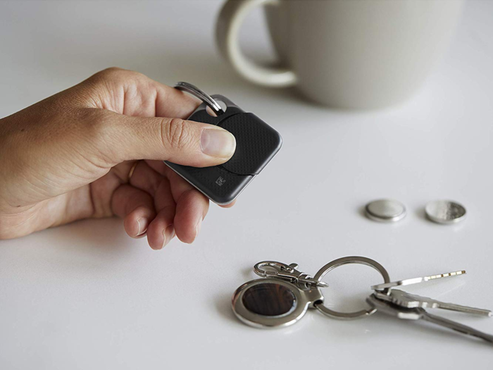 A keychain that finds their keys for them