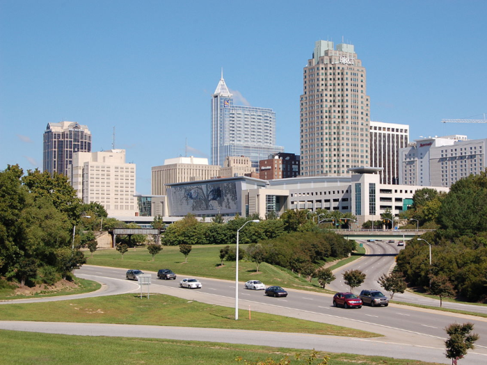 21. Raleigh, North Carolina, has the most open positions for healthcare and IT jobs.