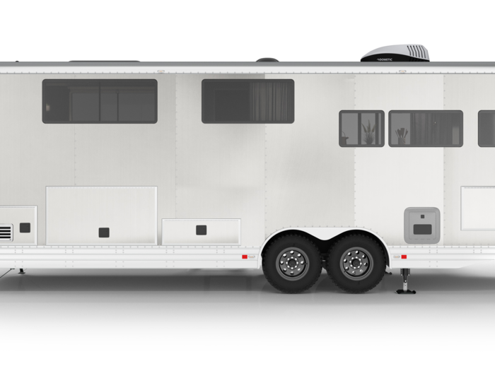 The solar-powered, 28-foot luxury trailer starts at $199,995, and only 25 units will be produced.