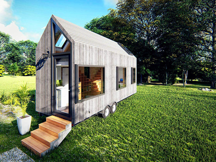 A few of these tiny homes on wheels are incredibly well designed to ensure the most is made of the small amount of space to live.