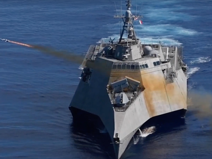 The Gabrielle Giffords is the first LCS to perform an integrated NSM mission in the Indo-Pacific region.