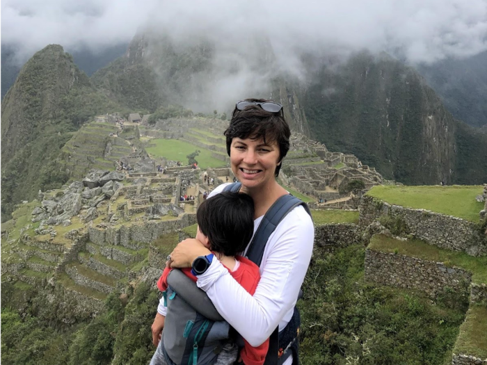 That new client I landed back in Ecuador had tons of writing assignments for the launch of a new website. Plus, I landed two additional clients, so I squeezed in work between travels and baby