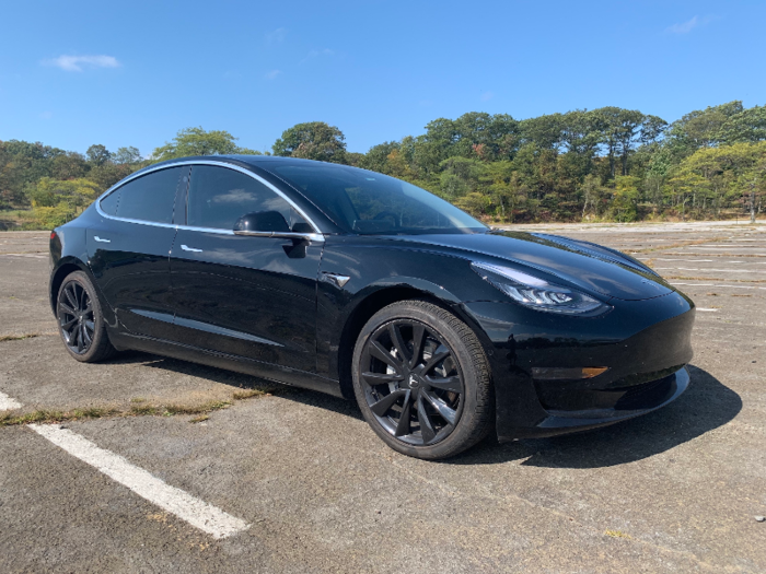 I rented the long-range, all-wheel-drive Model 3 I drove from the car-sharing app Turo, so I didn