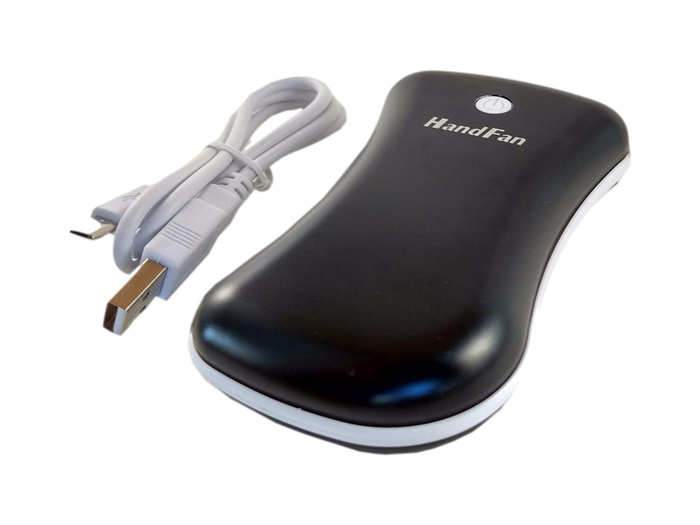 HandFan Electric Hand Warmer and Phone Charger