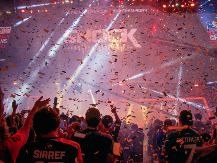 After going to the Grand Finals, speaking with fans, and finally watching the confetti fall, I was left with the overwhelming feeling that the Overwatch League undoubtedly has a place in the future of sports.