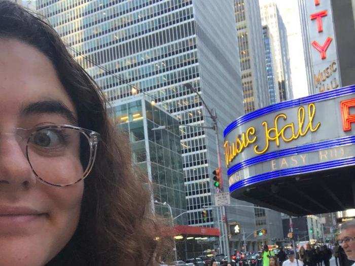 Radio City Music Hall, which has hosted iconic concerts (and my college graduation), was right nearby — meaning you could hop straight from Au Bon Pain to a show.