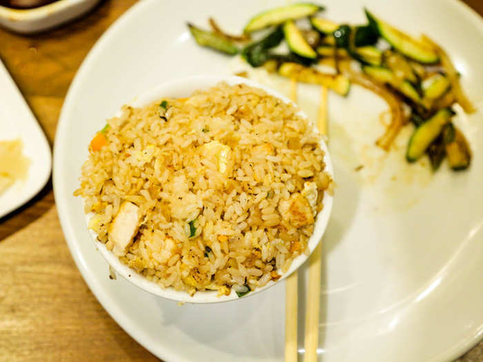 It looked like fried rice, alright. But it hadn