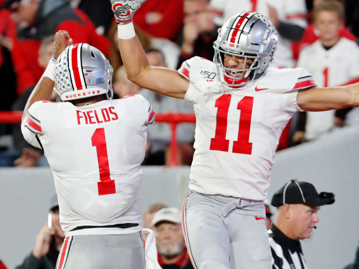 Ohio State* (-20) over Michigan State