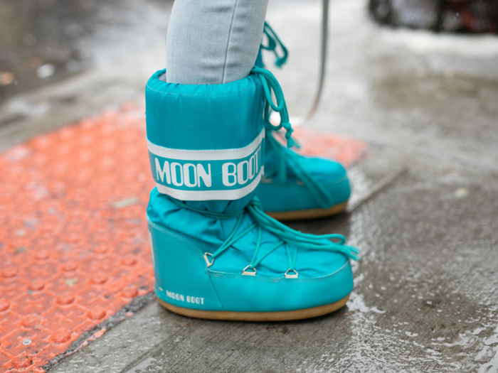 Moon Boots captured the imaginations of avid skiers and snow bunnies in the late 