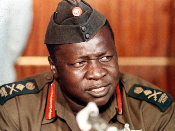 Idi Amin’s brutal regime in Uganda caused the deaths of as many as 300,000 people.