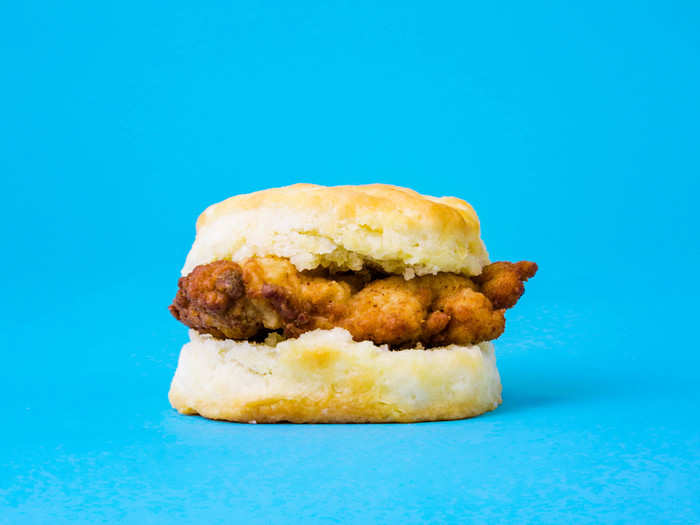 Being a fried chicken chain from the South, both biscuits and fried chicken are Chick-fil-A staple offerings.