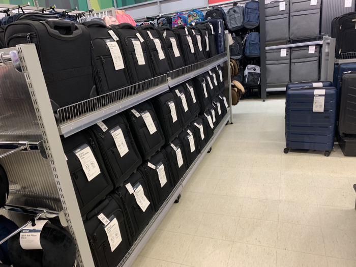 Flying around the world can be difficult, and if your bag is overweight, it could ruin your entire experience. So I appreciated this Kmart putting suitcases and their scales in the same aisle.