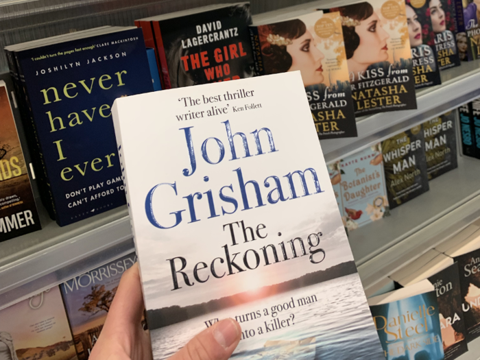 I was also pretty surprised to find the newest release of my favorite author, John Grisham, in stock at this Kmart, considering I couldn