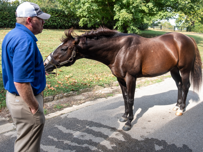 Toward the end of the tour, we got to meet Claiborne