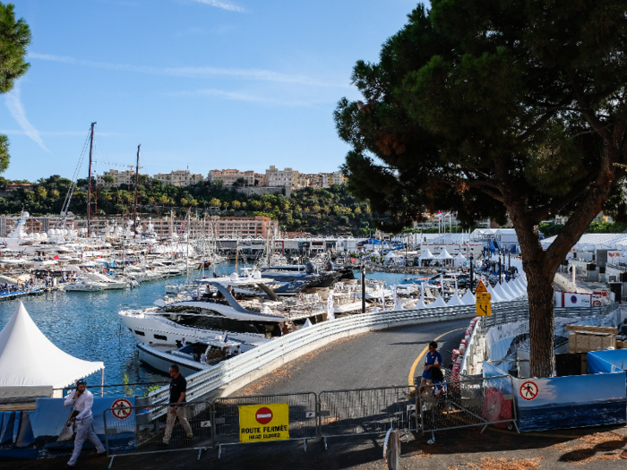 The 2019 yacht show kicked off the next day, on Wednesday, September 25th.