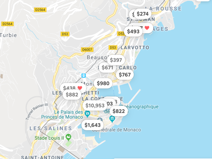 I got my first hint of just how expensive Monaco would be while I was booking accommodations for my trip. The prices of Airbnbs in the area were nothing short of shocking.