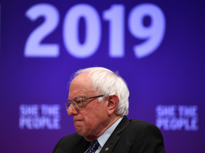 Sanders sought early on to quell concerns over past stumbles on racial issues and reports of sexism and other harassment in his 2016 campaign. He became the primary frontrunner, again relying on a similar coalition of young voters and working-class voters that powered his 2016 run with a torrent of online donations.