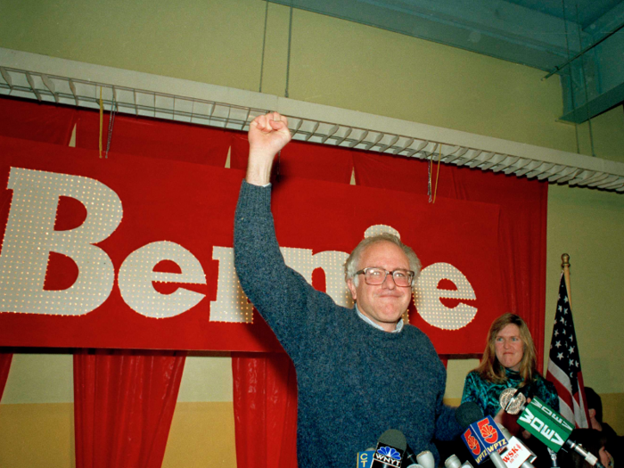 Sanders was first elected to the House in 1990 as a socialist candidate. He ran on a platform of slamming more taxes on the rich and slashing military spending, and won by a hefty 17-point margin.