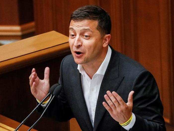  Ukrainian President Volodymyr Zelensky 