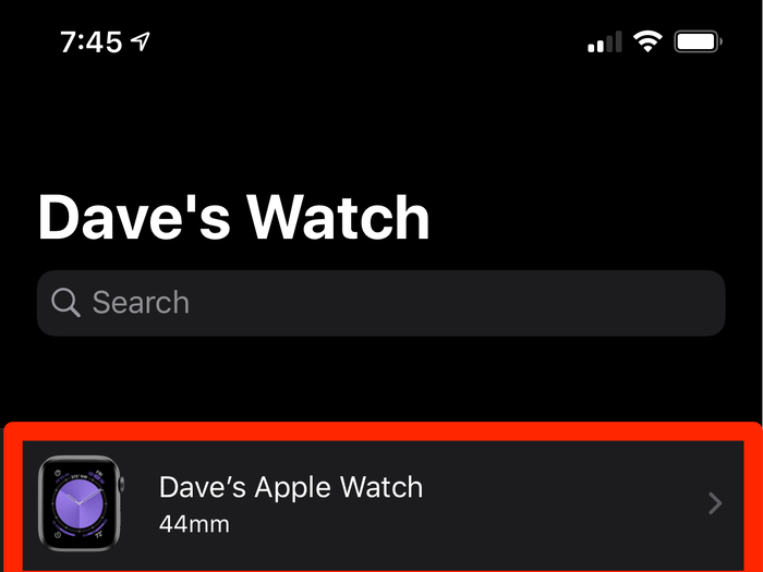 Re-pair your Apple Watch and iPhone