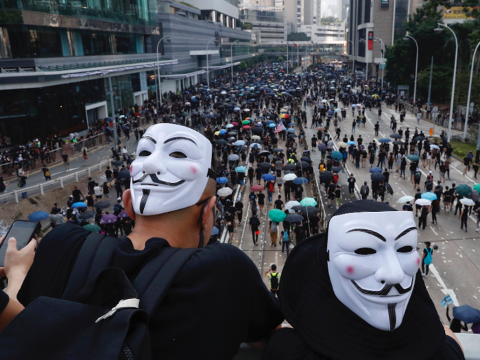 In October 2019, Hong Kong enacted its ban on masks. But instead of stopping protesters from wearing masks, it led to more protests.