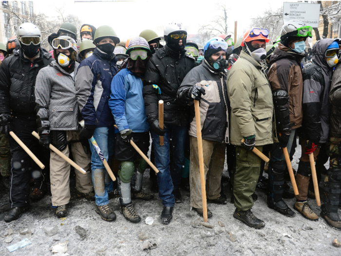 In 2014, Ukraine quickly passed an anti-protest law, which included banning masks, but instead of weakening protests, as the government hoped, it led to a resurgence of violent riots.